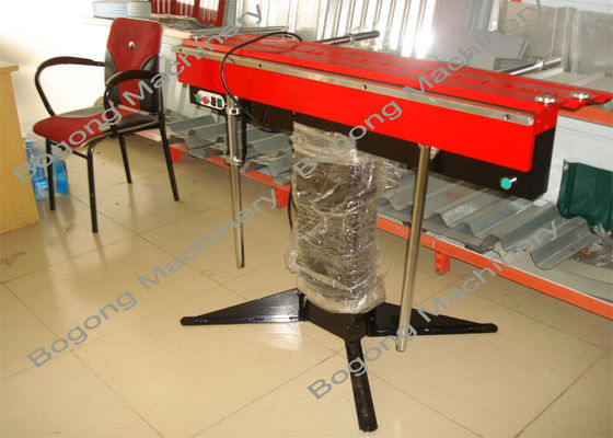 Portable Sheet Metal Folding Machine , Galvanized Metal Slitting Machine With Bending